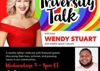 Nicco Diaz Guests On TriVersity Talk With Host Wendy Stuart 7 PM ET Wednesday, September 11th, 2024