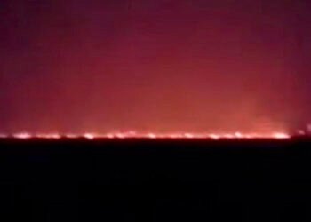 BREAKING VIDEO – Ship on fire off the coast of Oman; suspected Iran attack…