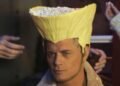 The Street Fighter Popcorn Bucket is Guiles Hair The Street Fighter Popcorn Bucket is Guiles Hair