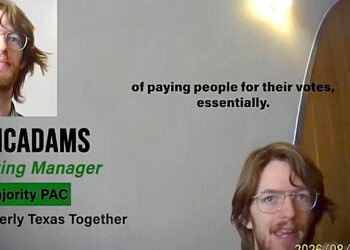 BREAKING VIDEO – Talarico Super PAC admits to essentially paying people to vote…